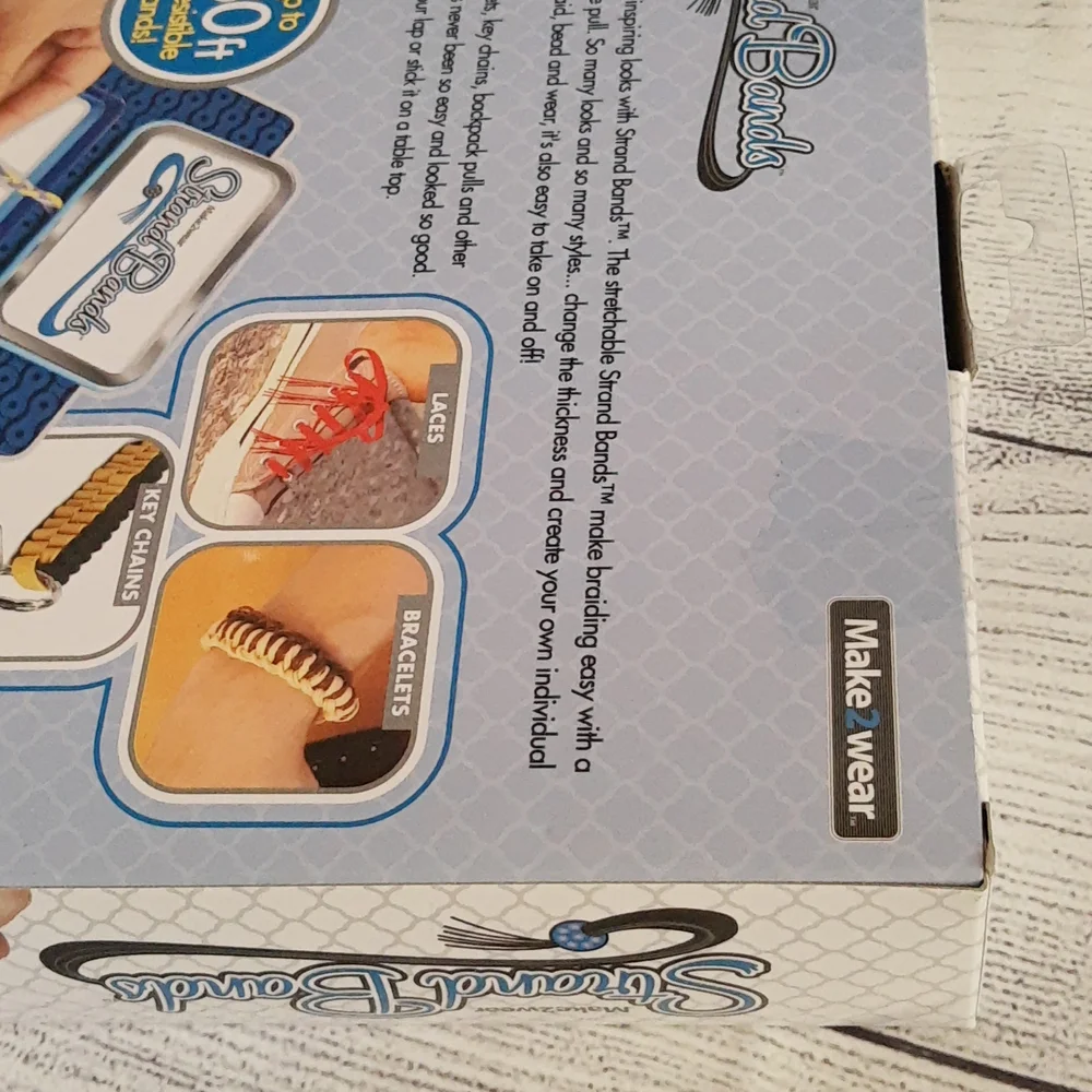 Jewelry Fashion Elastic Bracelet Maker for Boys, PLUS BONUS Pack (BLUE)